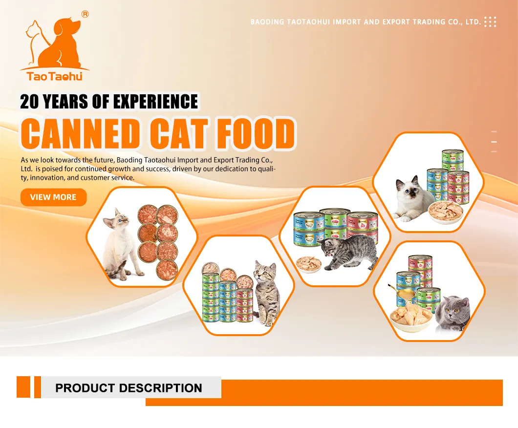 Bulk Supply Wet Cat Food Canned