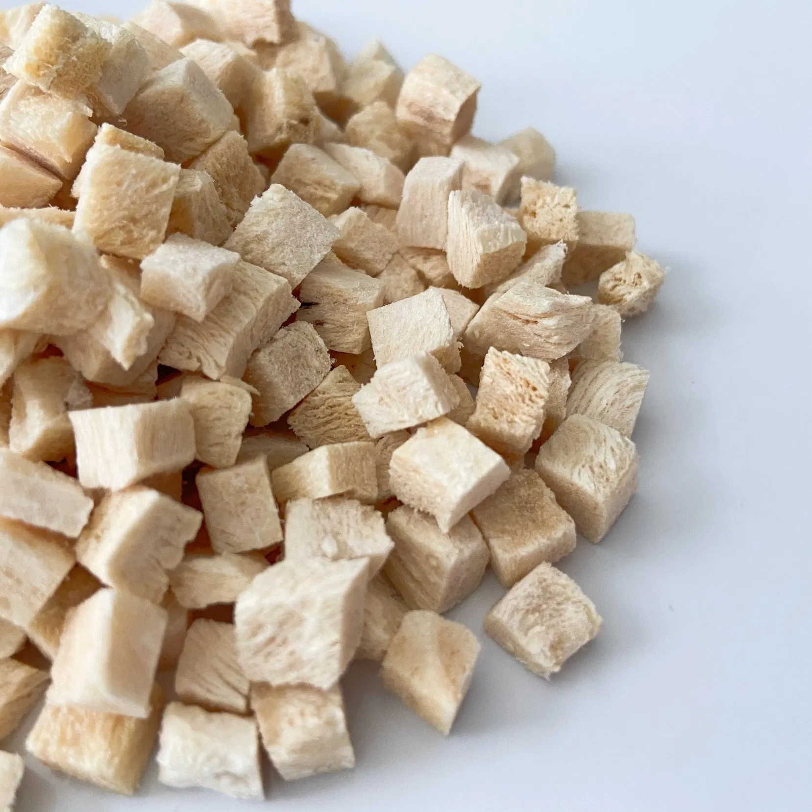 OEM Factory Freeze-Dried Salmon 0.5cm Pet Snack for Cats Dog Food