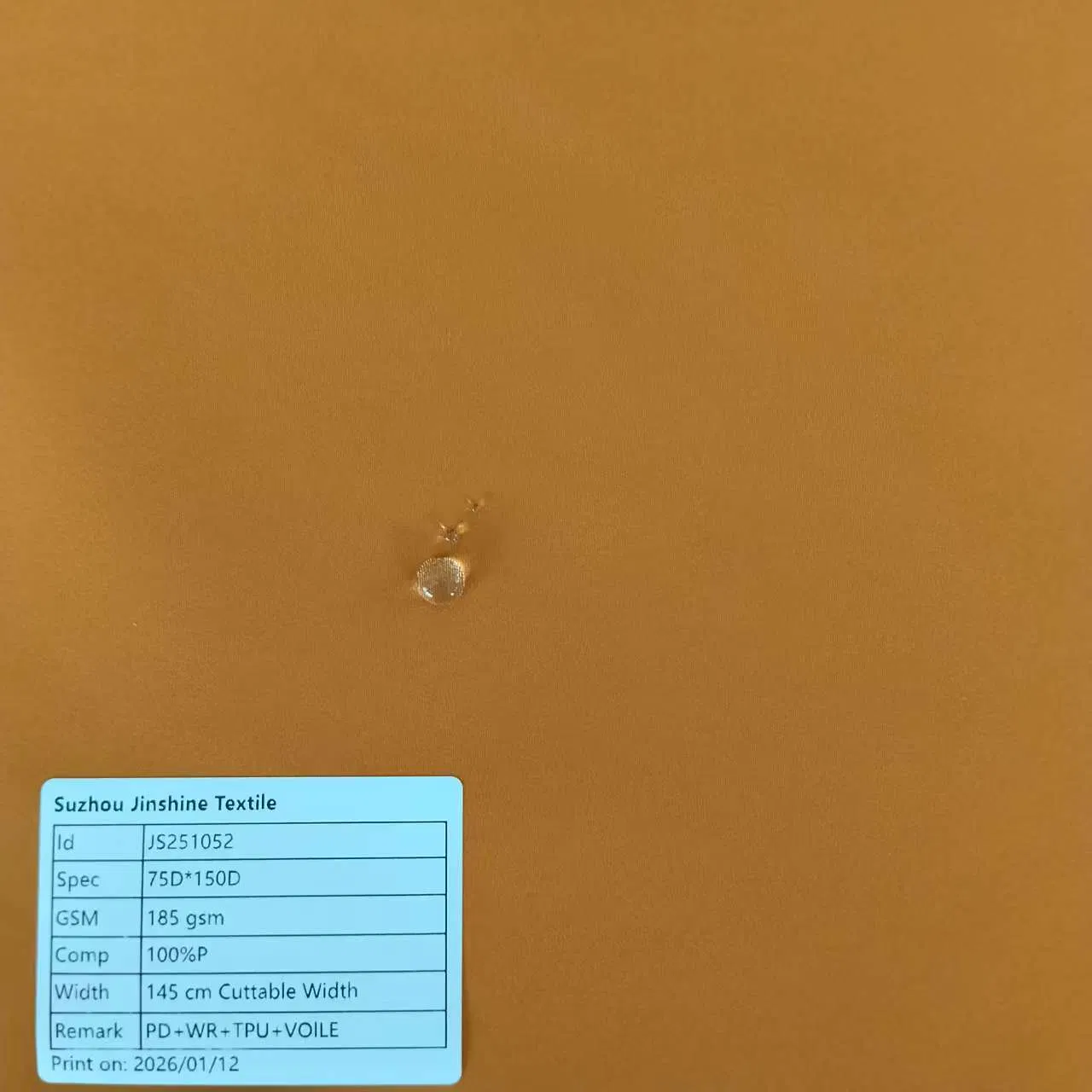 Windproof, Waterproof, Breathable, and Wear-Resistant Pd Wr TPU 3 Layer Laminated Fleece Softshell Functional Polyester Fabric for Outdoor Jacket Ski Wear