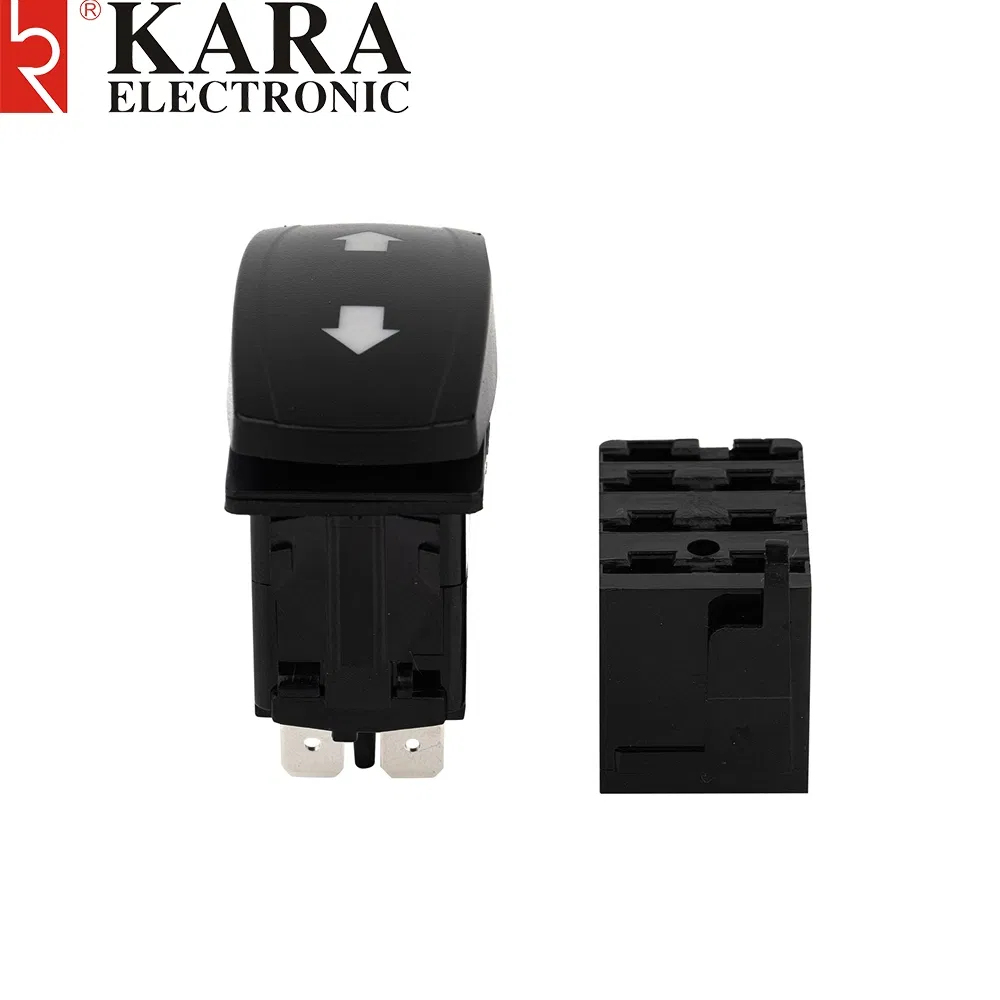 Functional Kr2-17-223D Automotive 5-Pin Rocker Switch for Control Car Hazard Lights