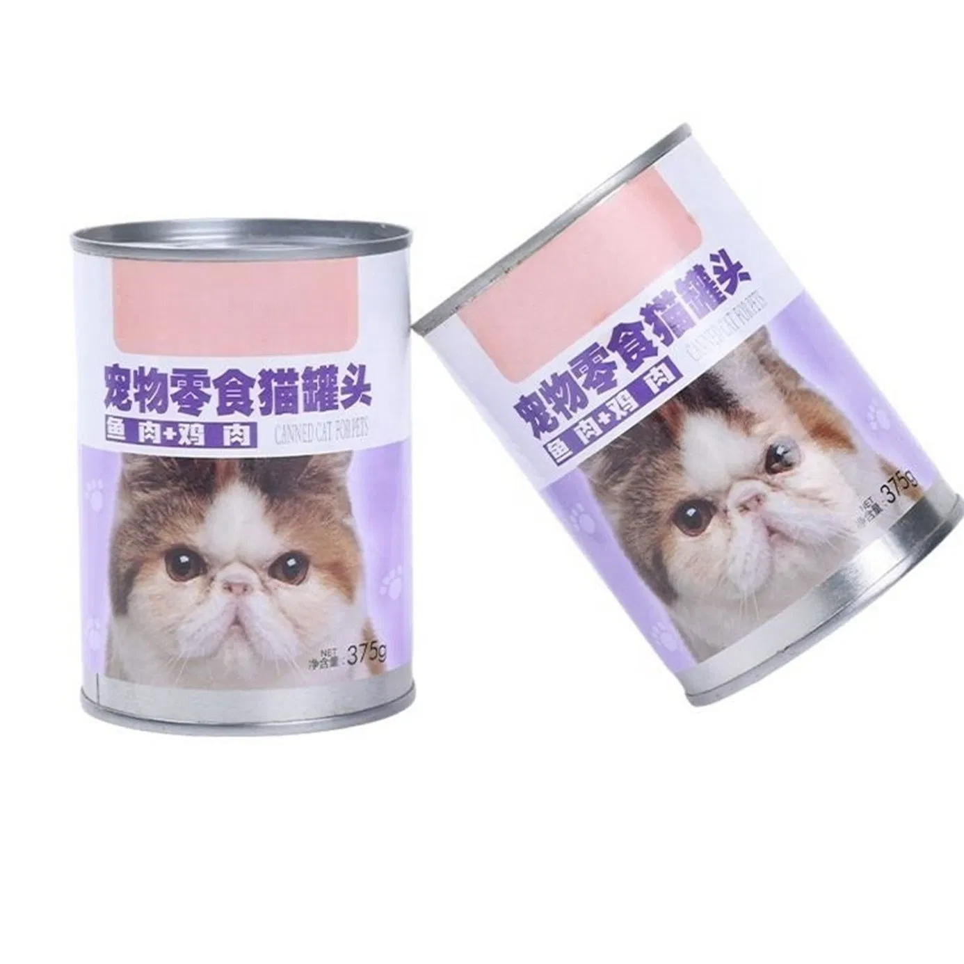 Complete Nutrition Wet Cat Food with Fish and Sweet Potato in Broth for Weight Control and Management Support