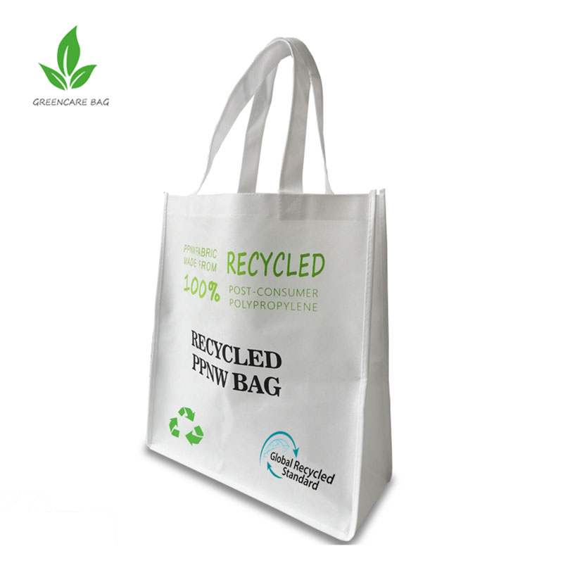 Wholsale Custom Hot Sale 100% Recycled Eco-Friendly PP Non Woven Shopping Bags
