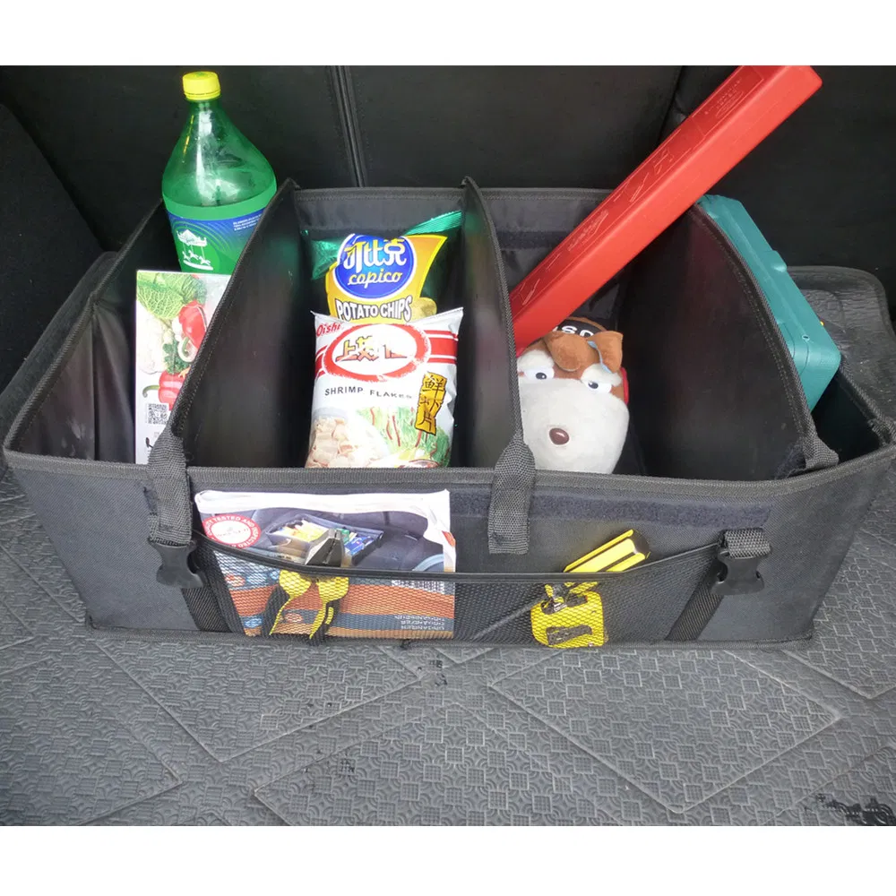 Amazon Hot Selling Folding Car Storage Box Multi-Color Car Boot Trunk Organizer