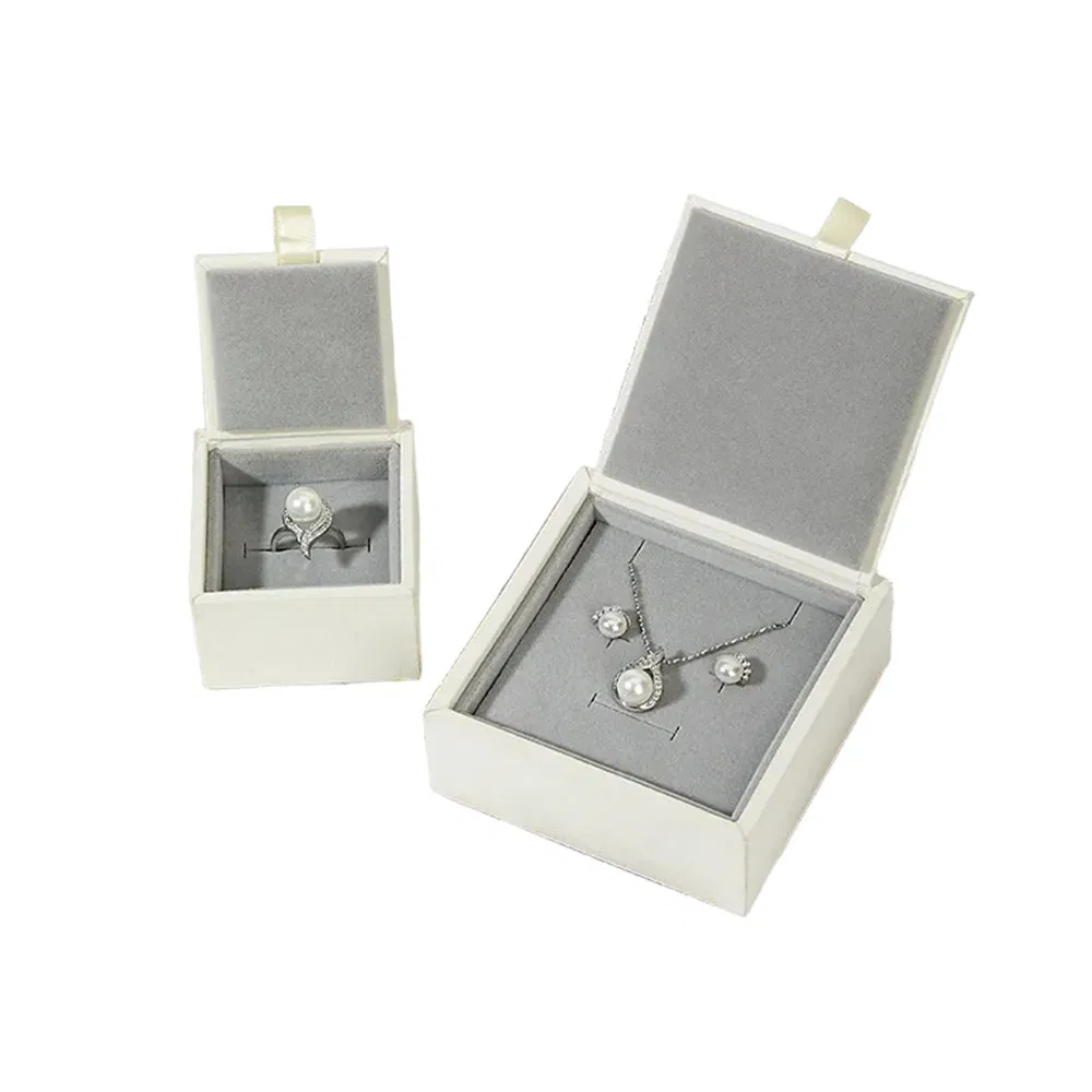Customized Exquisite Gold-Edge Jewelry Packaging Boxes, Rings, Pendants, Necklaces and Gift Boxes
