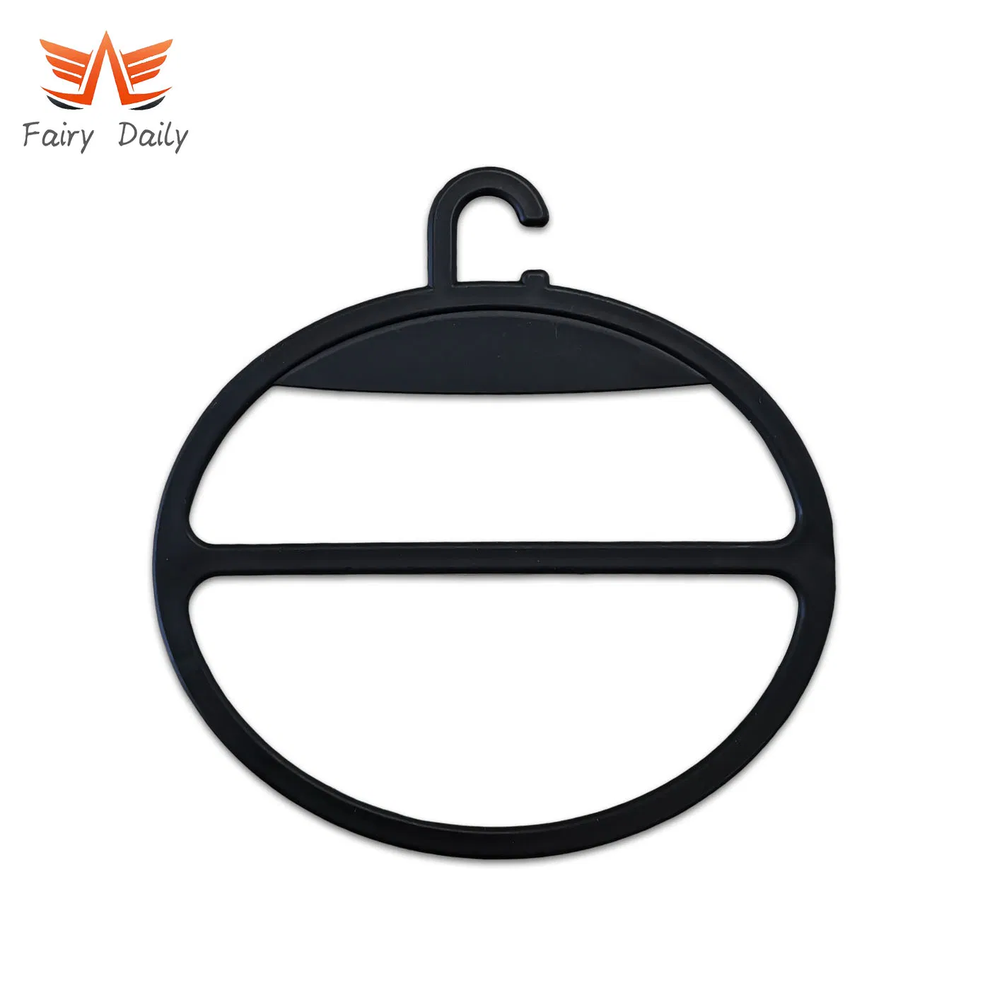 Oval Plastic Space Saving Ring Holder Scarf Organizers Towel Ties Belts Hanger