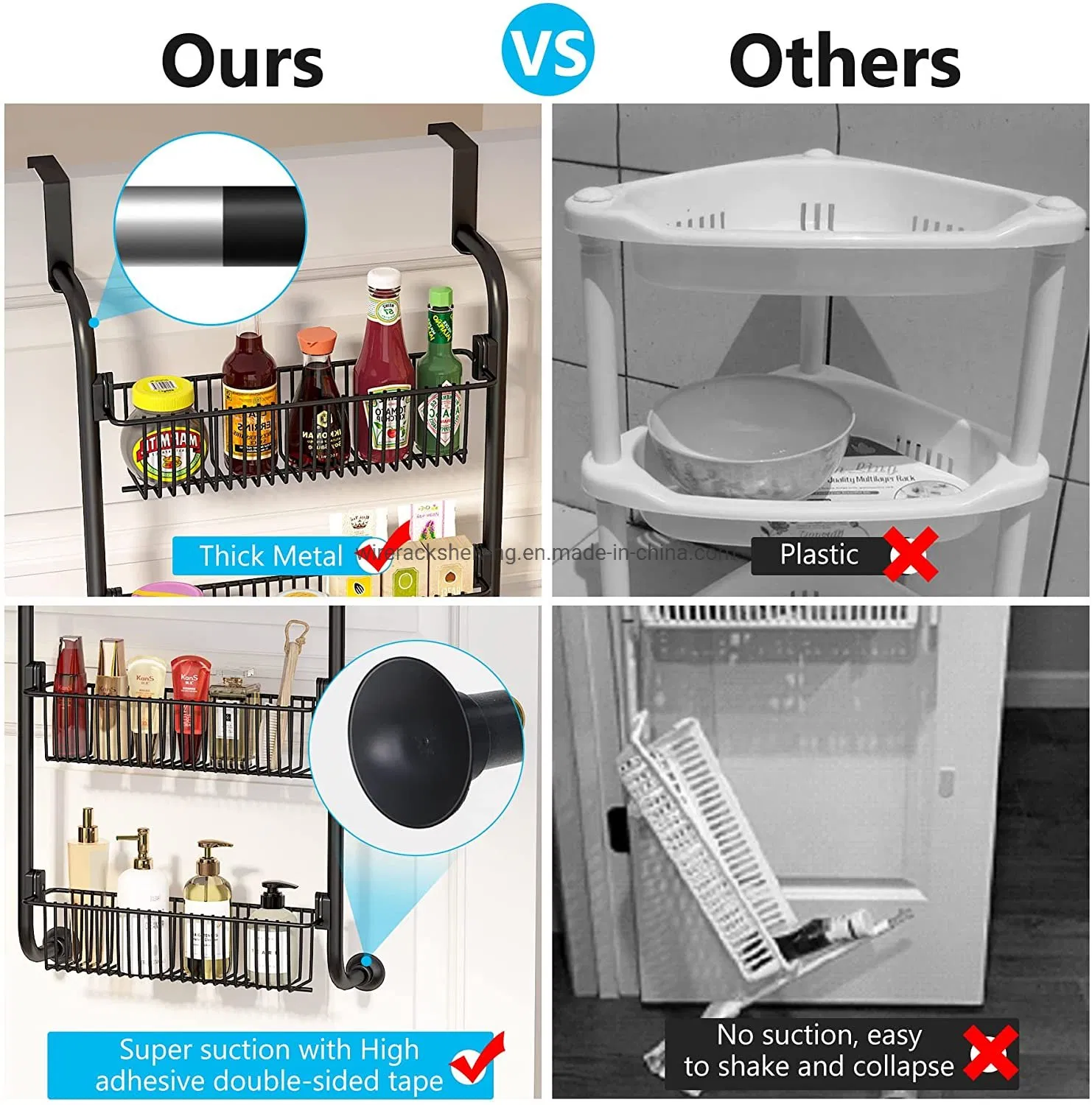 Easy Life 6-Tier Over The Door Pantry Organizer