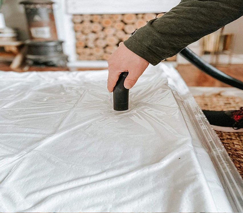 Supplier Protector Rolled Storage Vacuum Bag Custom PVC Reusable Mattress Bag Sheet Packing for Customised Mattress Vacuum Bags