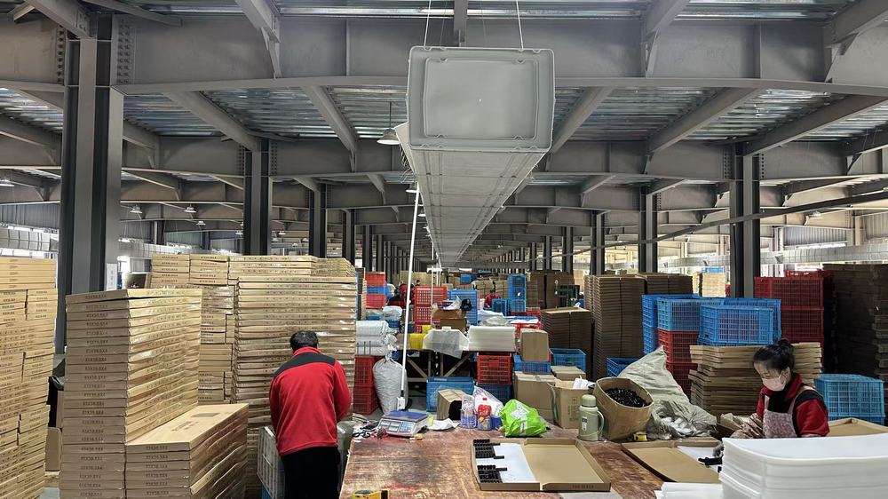 Packaging process for home storage products ready for global export