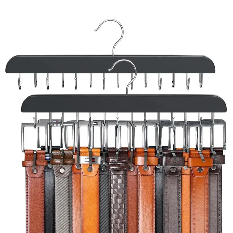 Wooden Tie Organizer