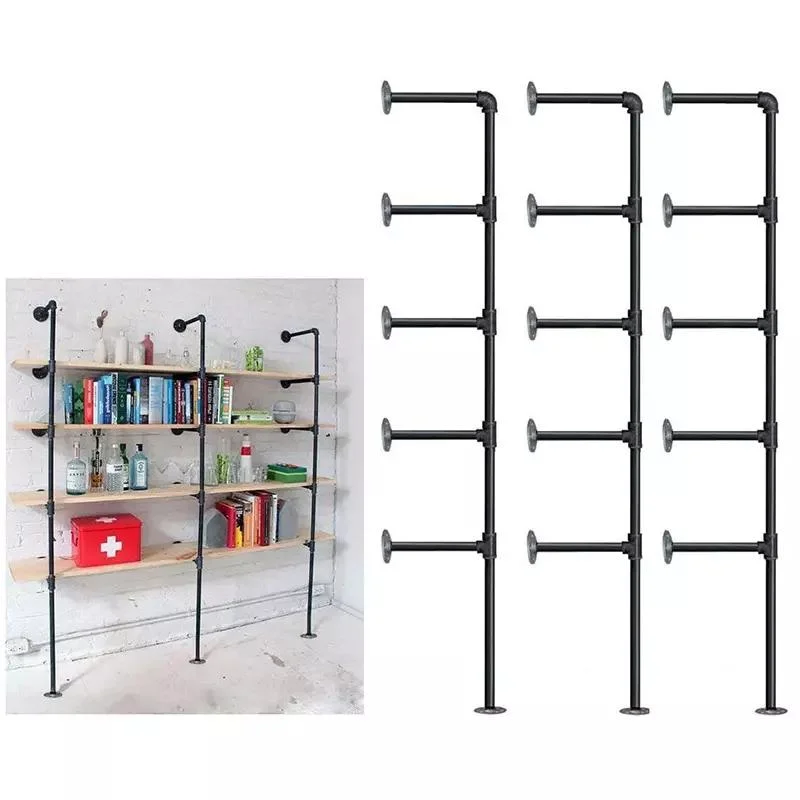 Industrial Vintage Industrial Pipe Floating Shelf Industrial Wall Mount Iron Pipe Shelf Pipe Decor Wall Shelf