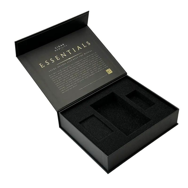 Custom Gift Box Pcakaging Magnetic Gift Box High-End Jewelry Packaging Box for Clothing Wig Folding Candle Box