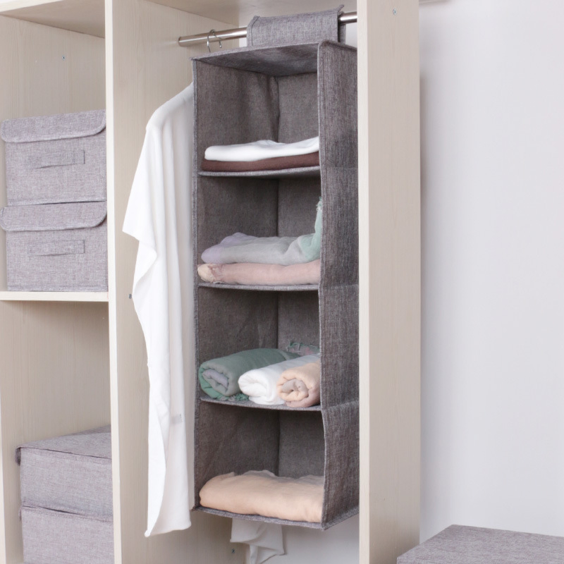 Wholesale Two Separable Closet Organizers and Foldable Hanging Wardrobe Organizer Storage