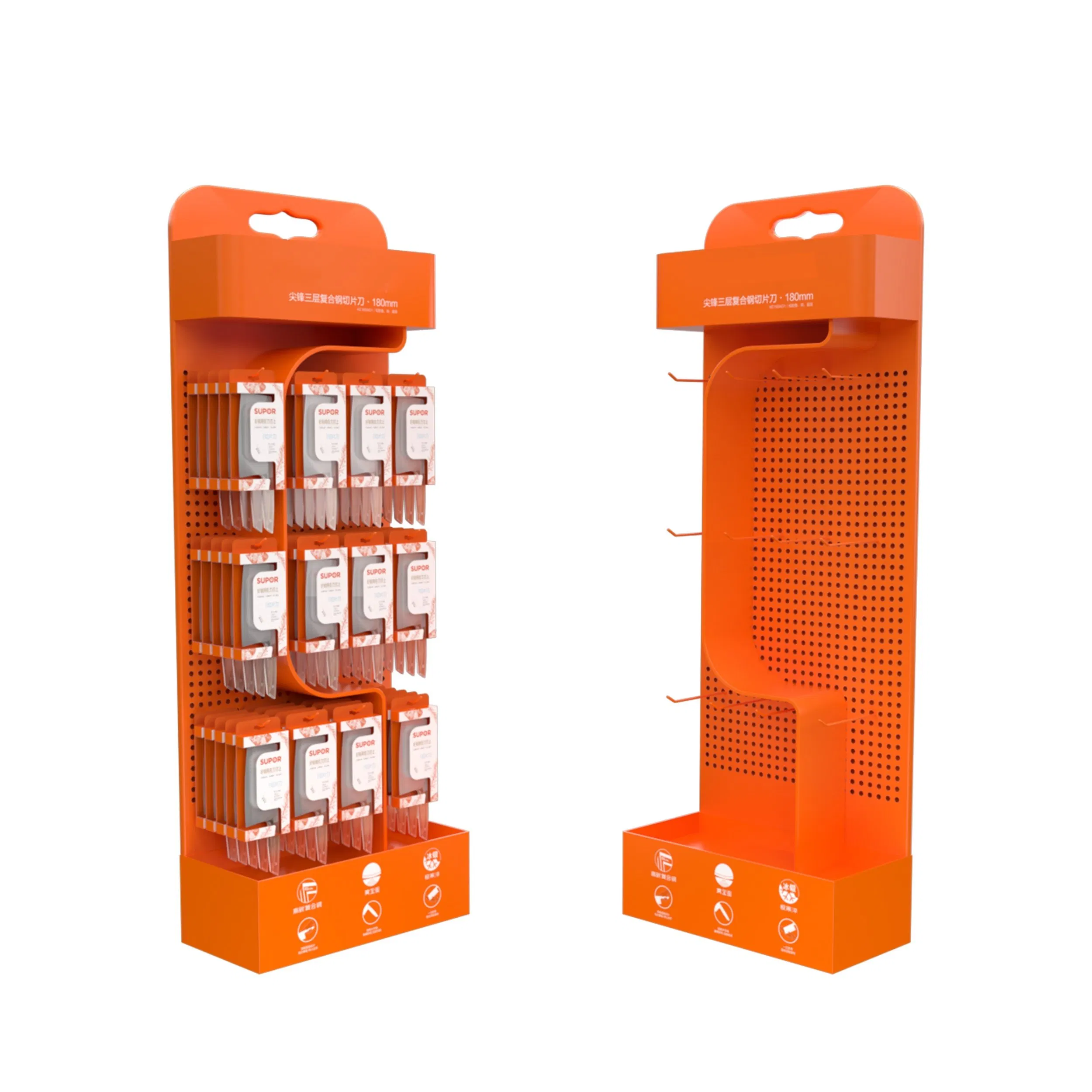 Hat and Sock Display Rack, Fashionable Retail Hook Rack,