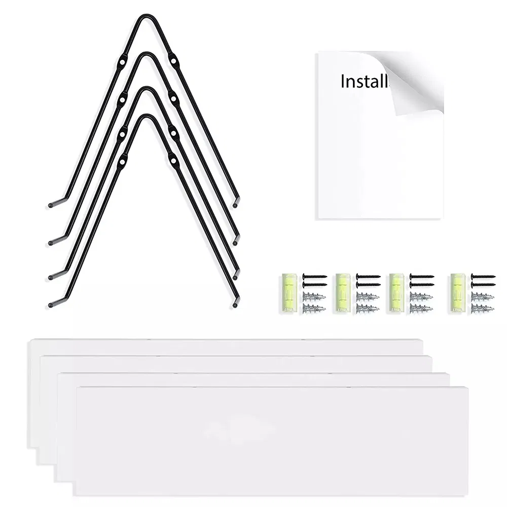 Wholesale Custom Floating Wooden Storage Shelf for Home Decoration