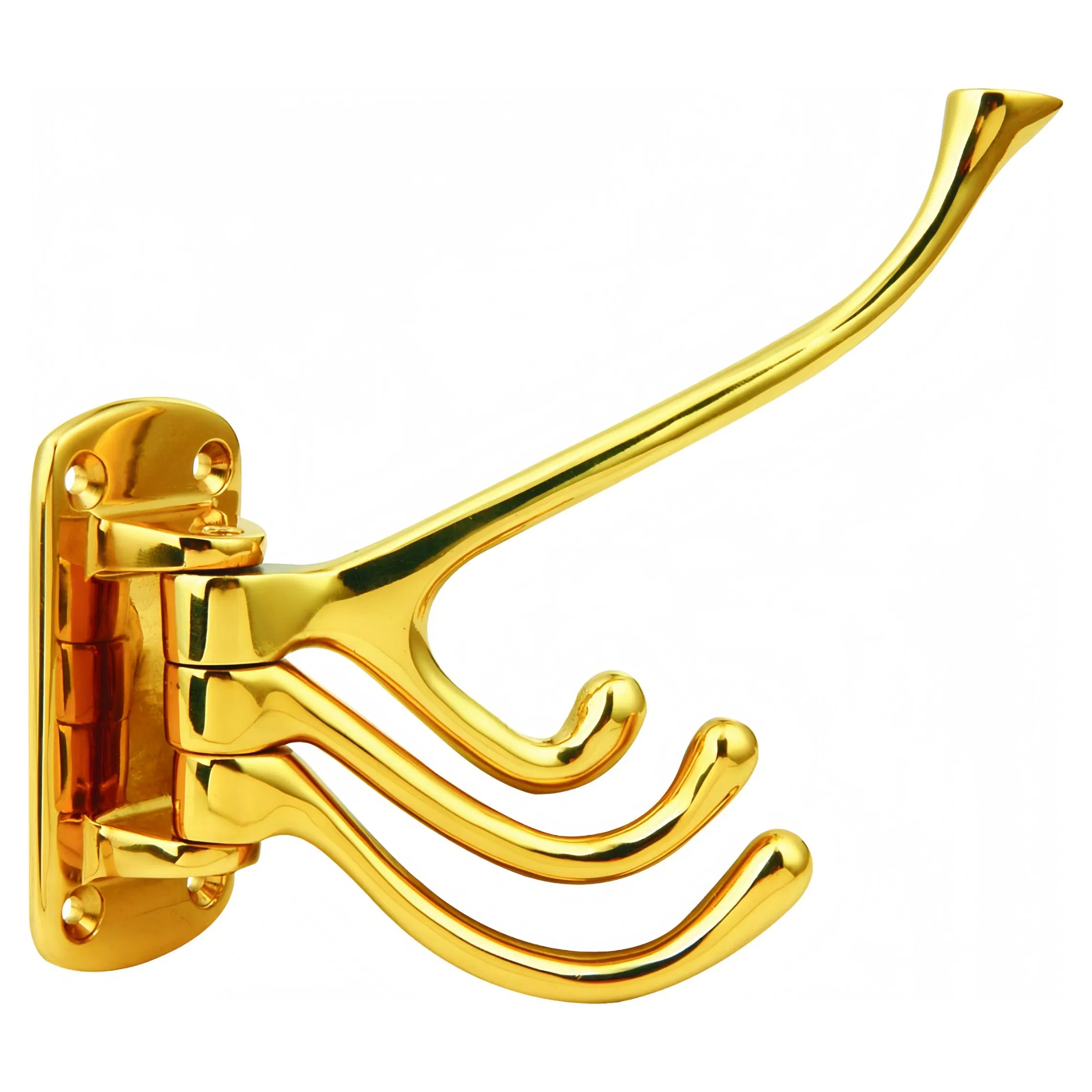 B-HK02-PB Bathroom Accessories Wall-Mounted Brass bathroom Hook