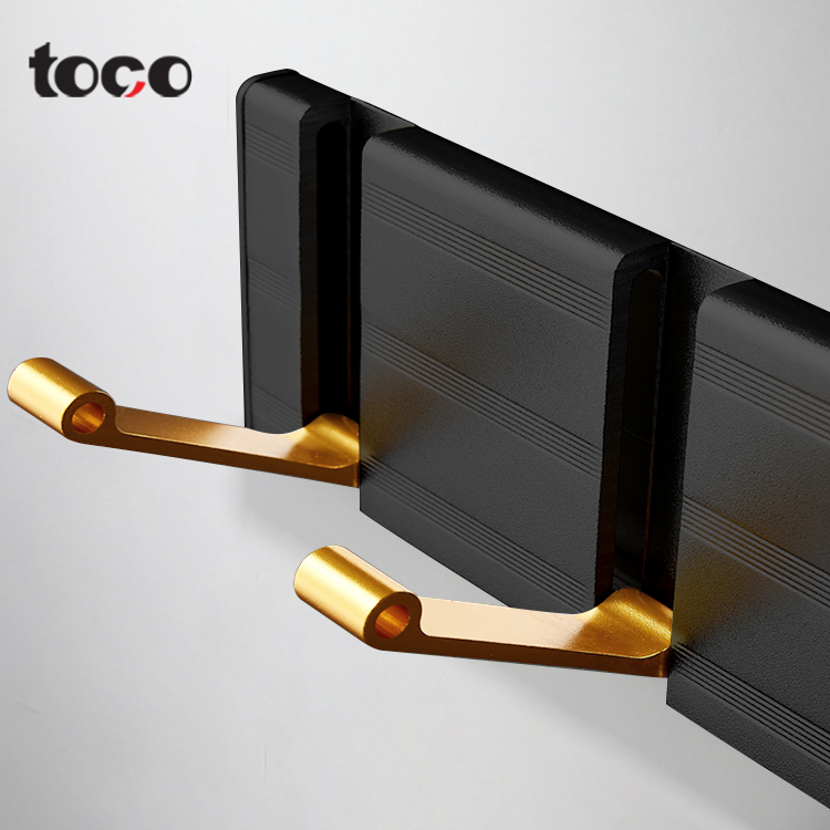 Toco Stainless Steel Nordic Wall Mounted Coat Rack Tripple Hooks