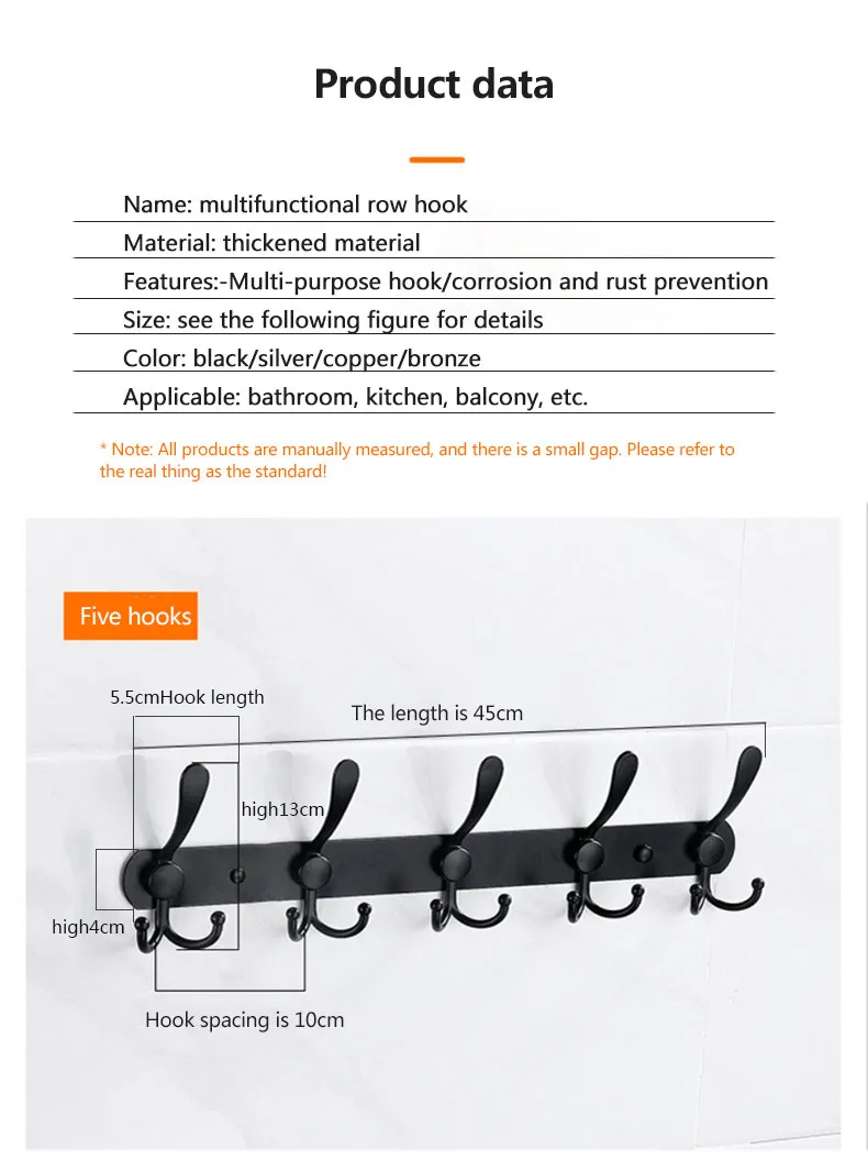 Wall Mounted Hook Detail 9