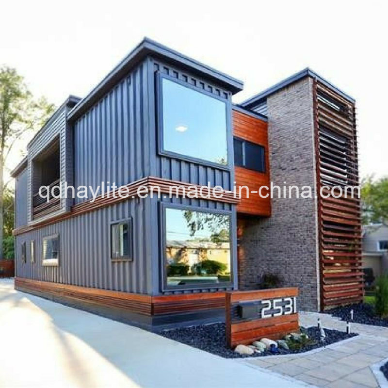 Low Cost Container Houses for Labor Camp with Furniture
