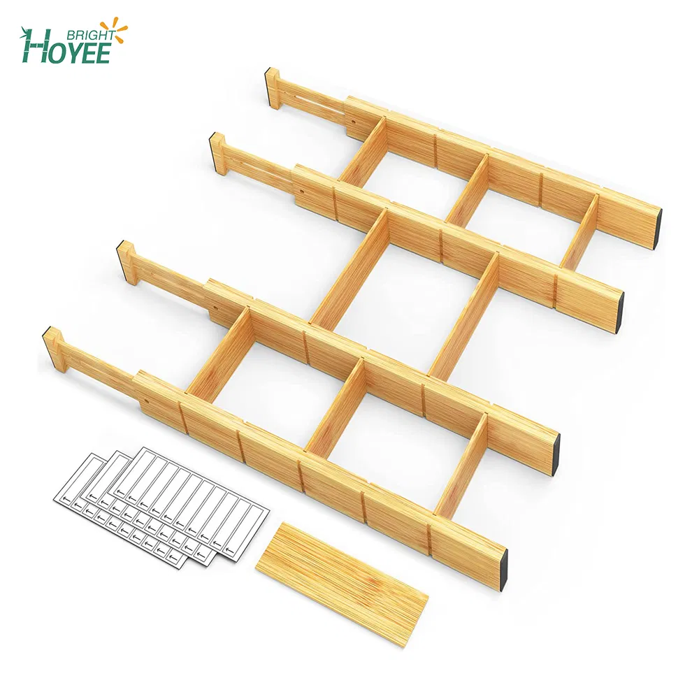 Bamboo Drawer Dividers View 2