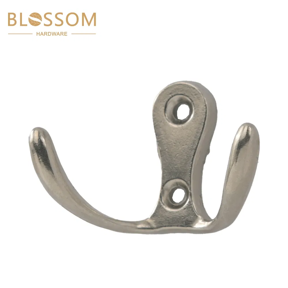 Zinc Alloy Wall-Mounted Hooks Bracket Closet Bedroom Wardrobe Furniture Fitting Rail