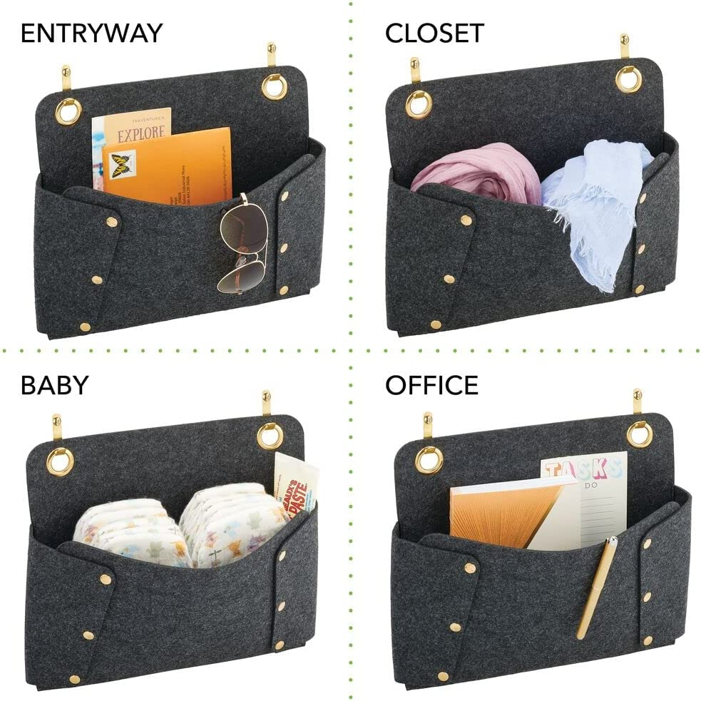 Over The Door Hanging Storage Organizer for Closets in Bedrooms