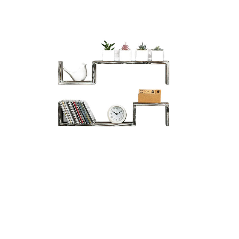 Wooden Craft Irregular Shape Wall Decoration Floating Frame Shelf