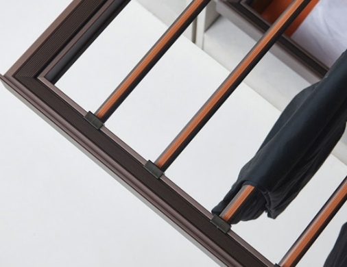 Wardrobe Pull out Pants Rack Soft Close Trouser Organizer Closet Storage