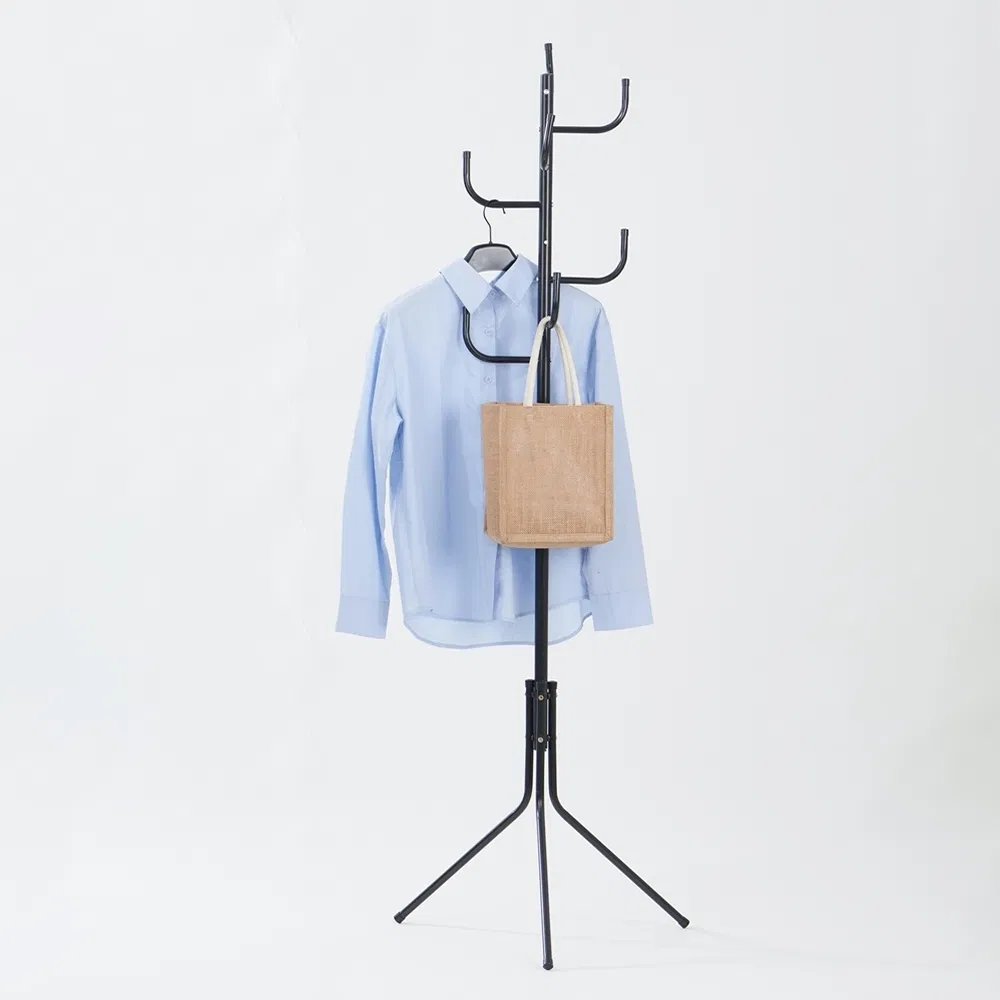 Contemporary Entryway Multi-Purpose Coat Hat Rack for Home