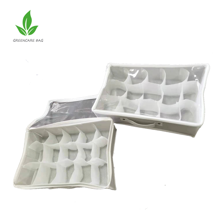 5-Shelf Hanging Closet Organizer with PVC Dust Cover and Side Pockets, Hanging Closet Shelves Storage for Wardrobe