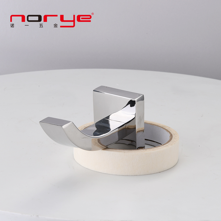 Bathroom Accessories Robe Hook Stainless Steel Wall Mounted Turn Hole
