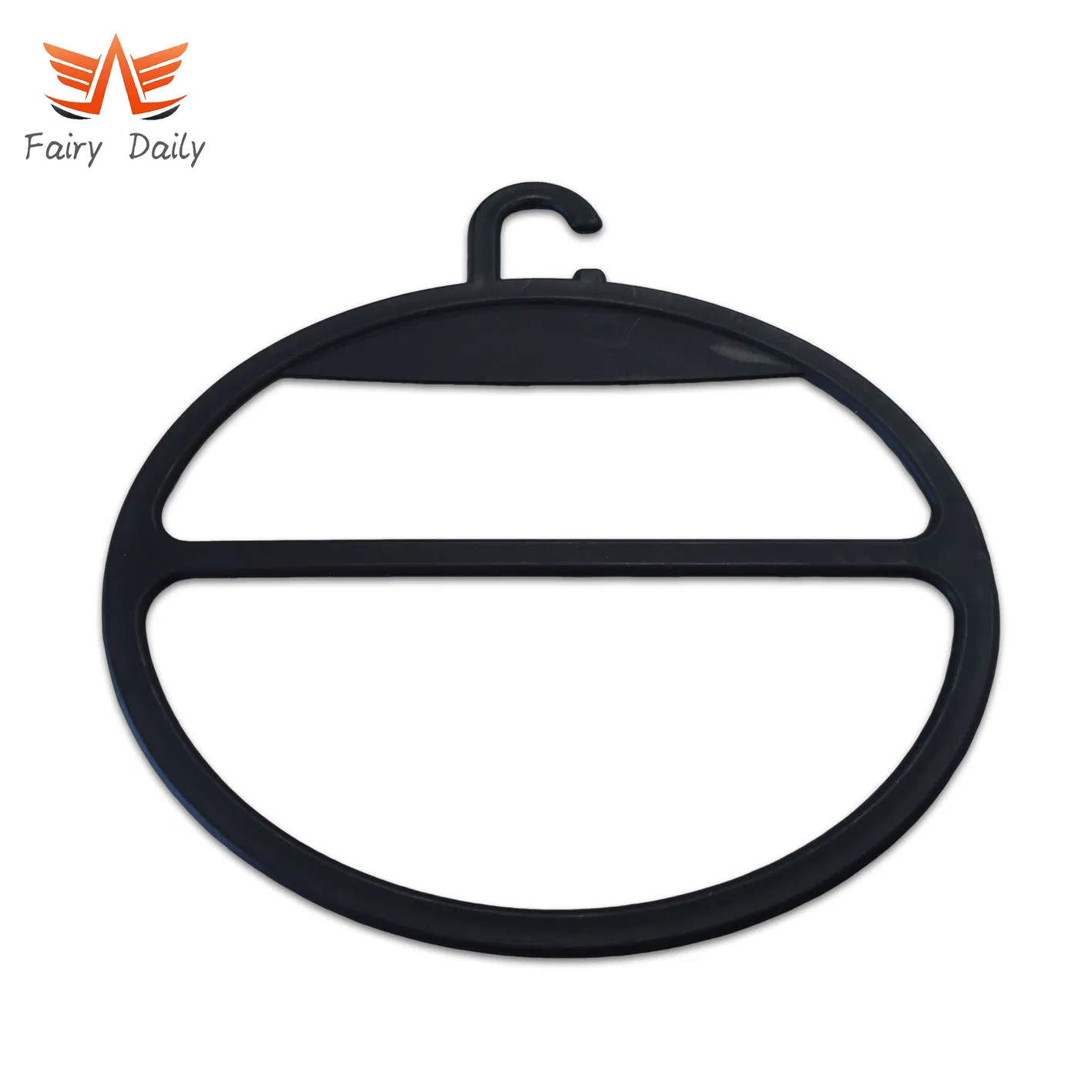 Oval Plastic Space Saving Ring Holder Scarf Organizers Towel Ties Belts Hanger