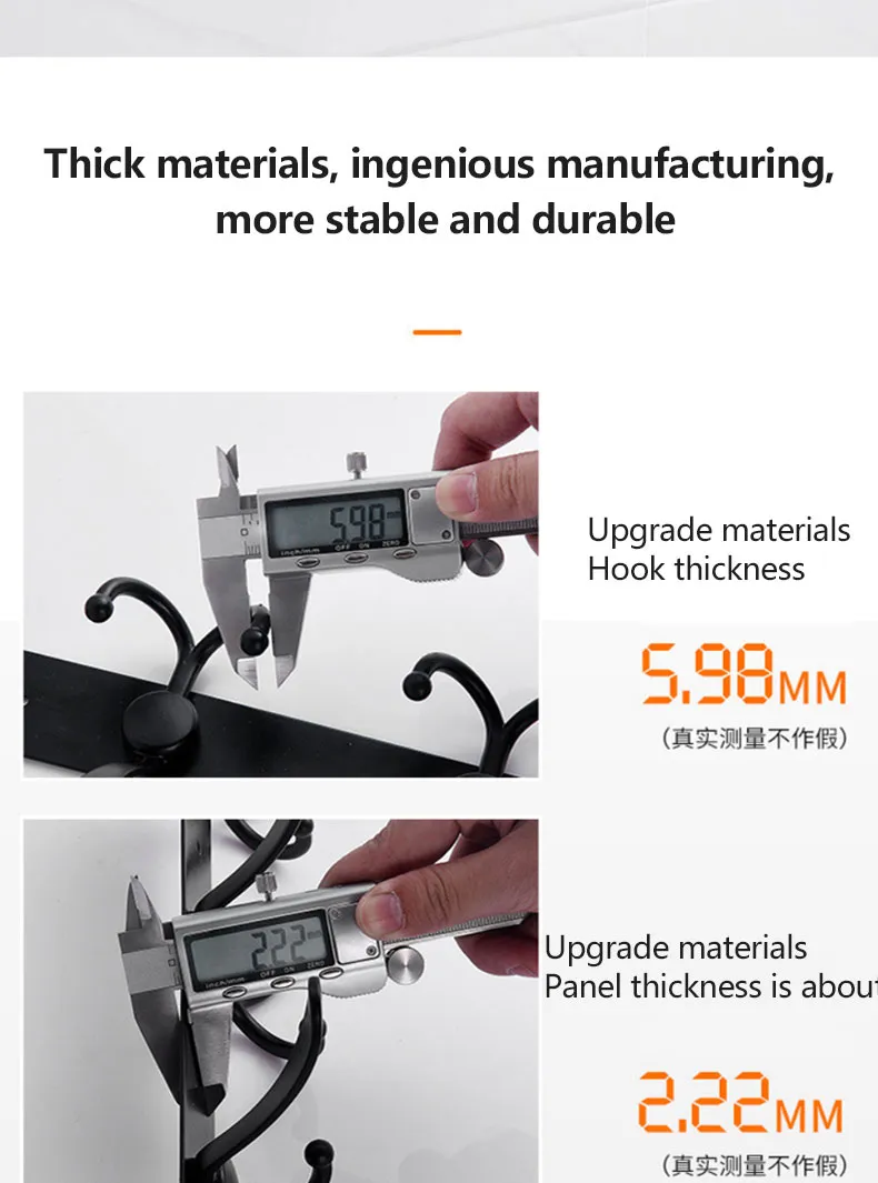 Wall Mounted Hook Detail 5