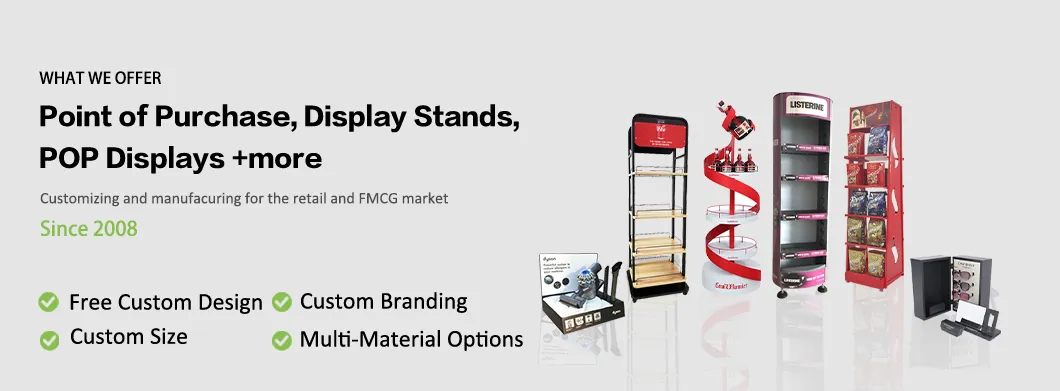 Clothing Display Stand Banner
