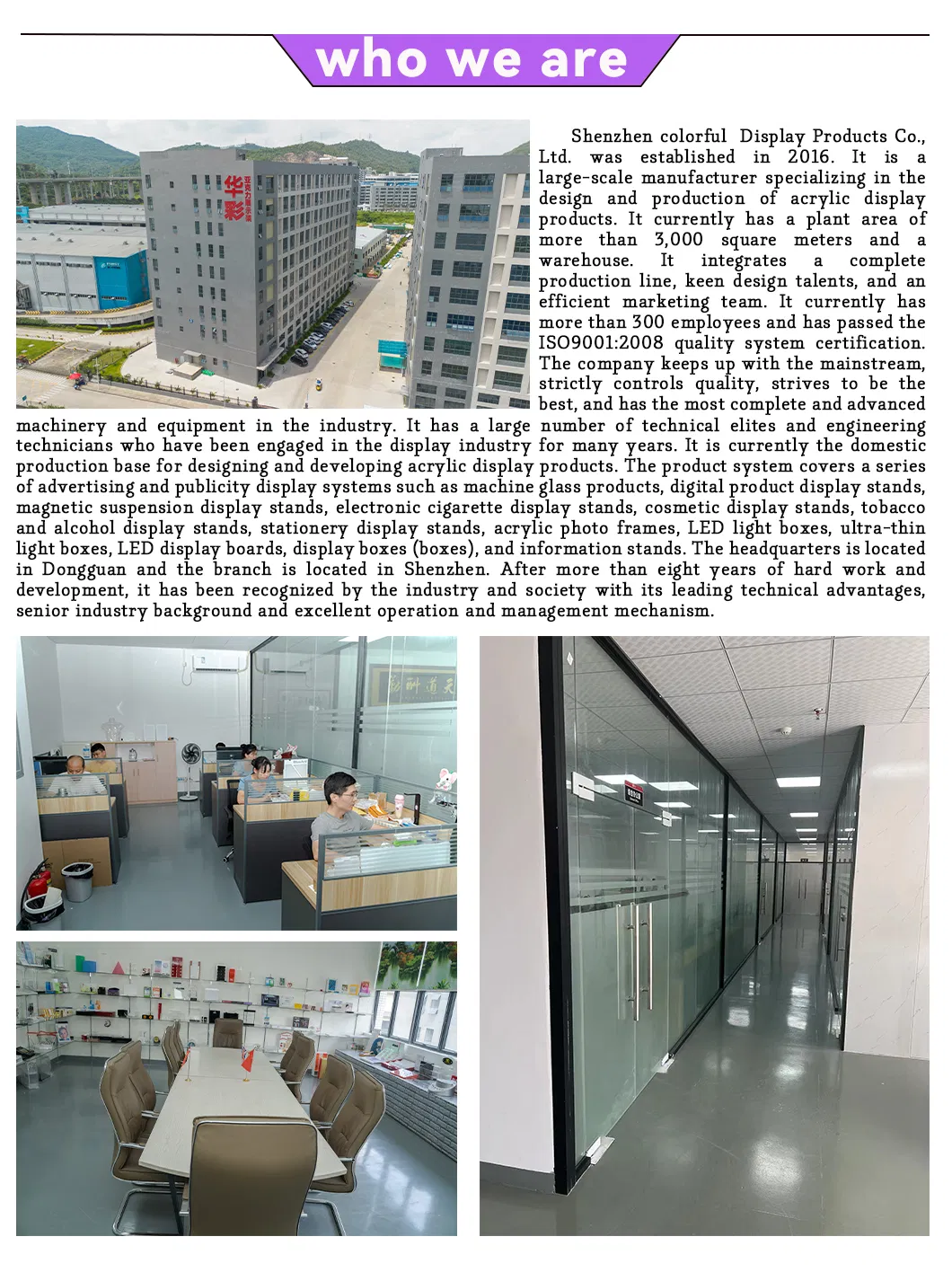 Custom Display Details