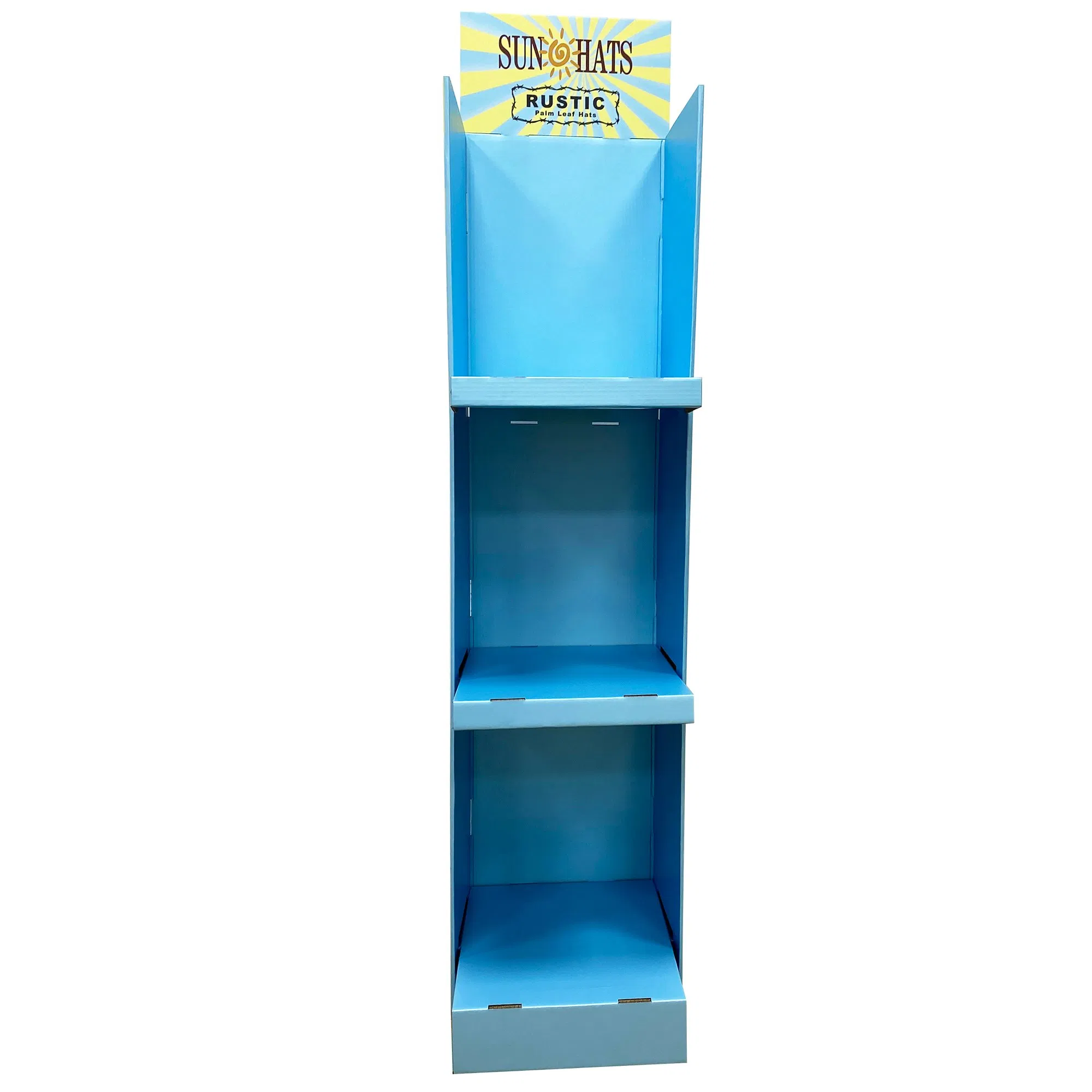 Strong Structure Hat Display Stand Cardboard Paper Display Rack