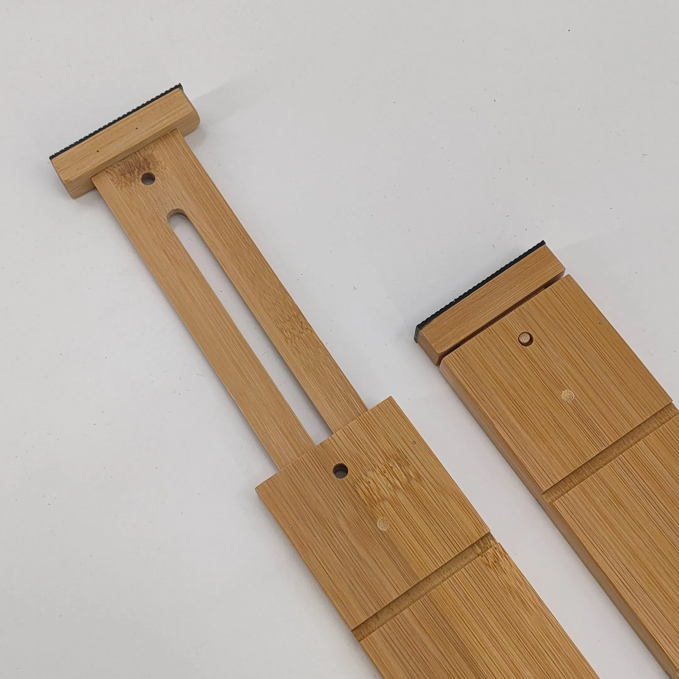 Expandable Bamboo Kitchen Adjustable Drawer Dividers with Inserts for Home, Office, Dressers