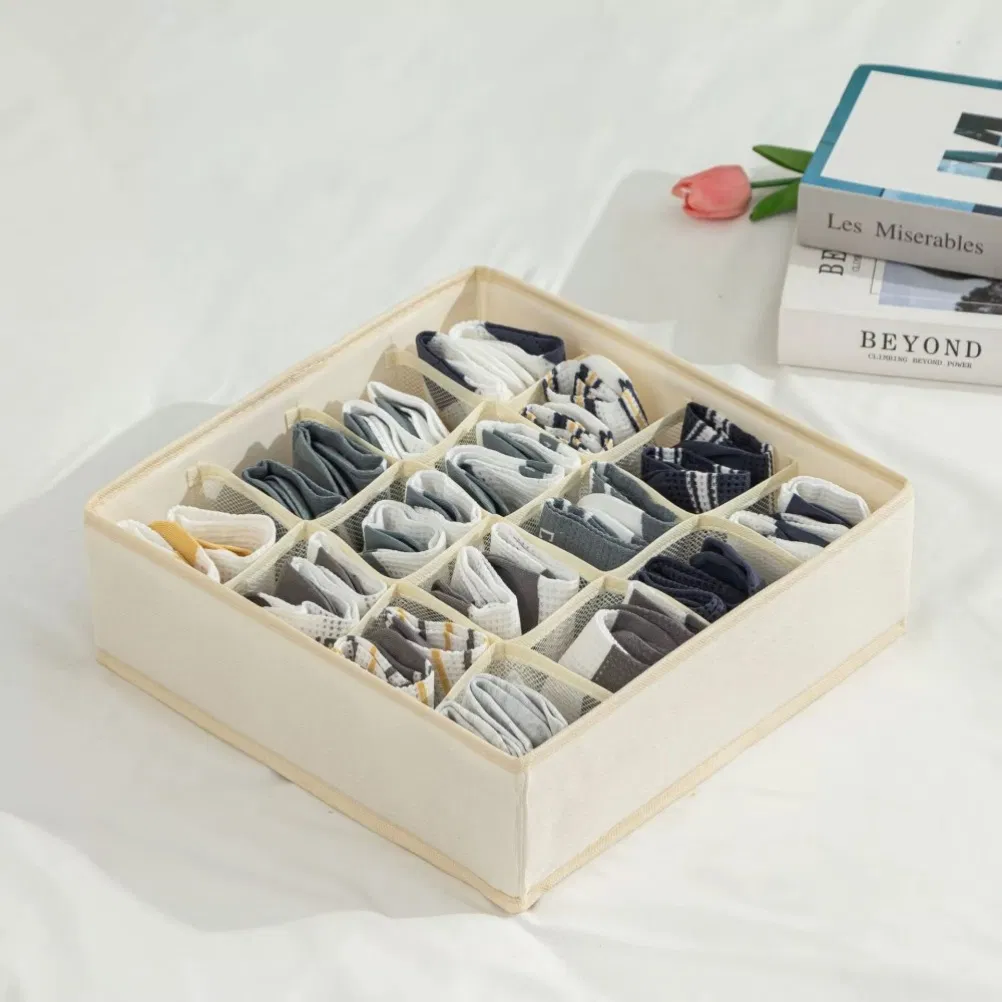 Collapsible Odor-Free Durable Elegant Underwear Drawer Organizer Divider