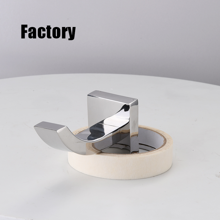 Bathroom Accessories Robe Hook Stainless Steel Wall Mounted Turn Hole