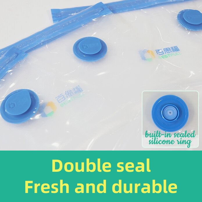 Bestfull Vacuum Storage Bags Food Grade Packaging Set with Pump