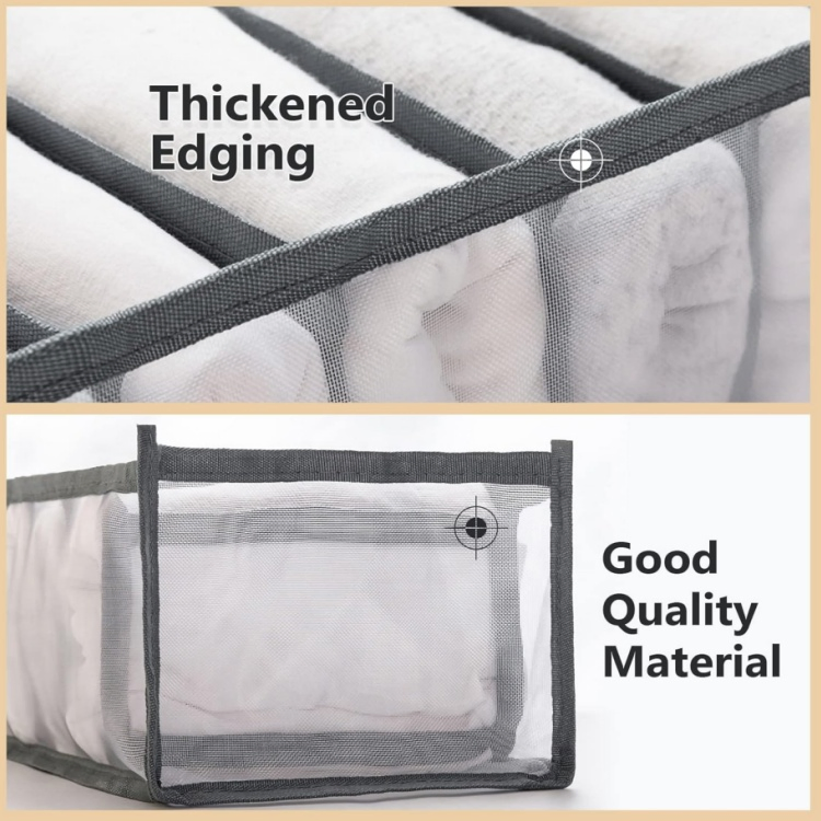 Wardrobe Clothes Organizer Drawer Dividers for Jeans