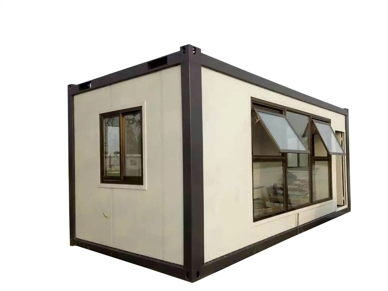 Luxury Prefab Homes 20FT Shipping Container Coffee Shop or Container Store