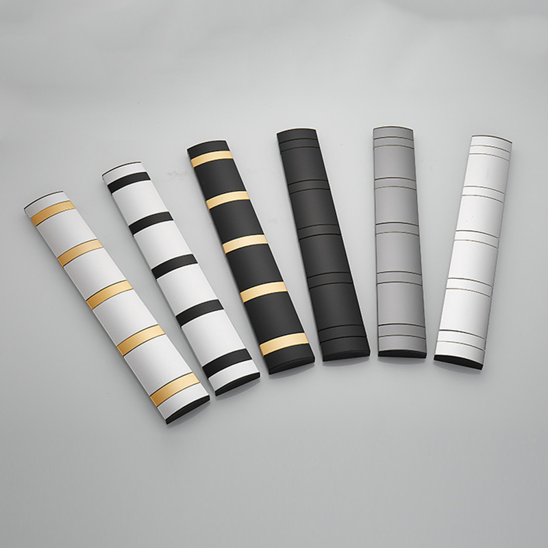 Self Adhesive Stainless Wall Mounted Hanger 6 Hooks Sticker and Loop Hook Lock Mortise Metal Door Lock for Security Bathroom Accessory Set