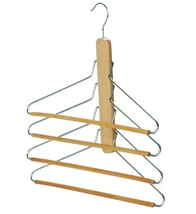 Wooden Tie Hanger Detail