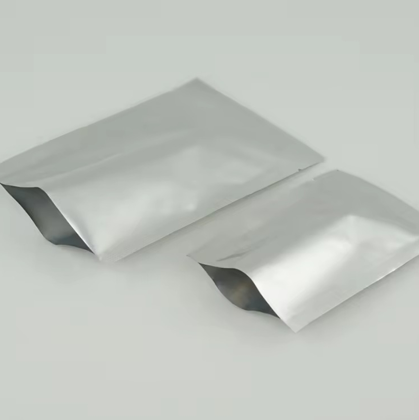 Food Grade Vacuum Heat Sealable Aluminum Foil Bag Open Top Mylar Foil Packing Pouches Bulk Food Storage Bags Retort Pouch Food Packing