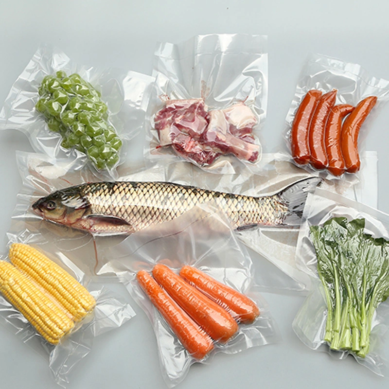 8"*12" Puncture-Resistant Embossed Vacuum Storage Bags Sous Vide Food Grade Vacuum Sealing Bag 20X30cm Food Packaging Packing Bags