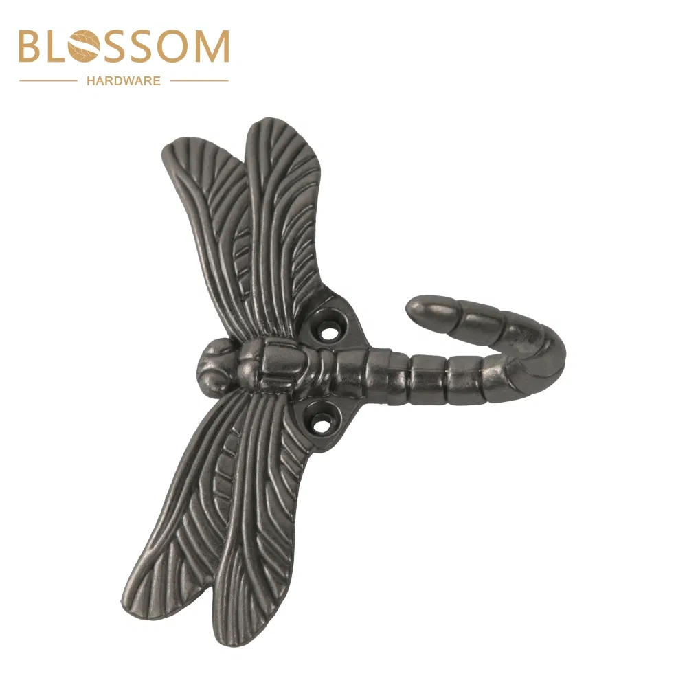 Advantageous Design Bathroom Wall Mounted Hook Handmade Silver Color Aluminium Wall Hook with Excluisve Quality