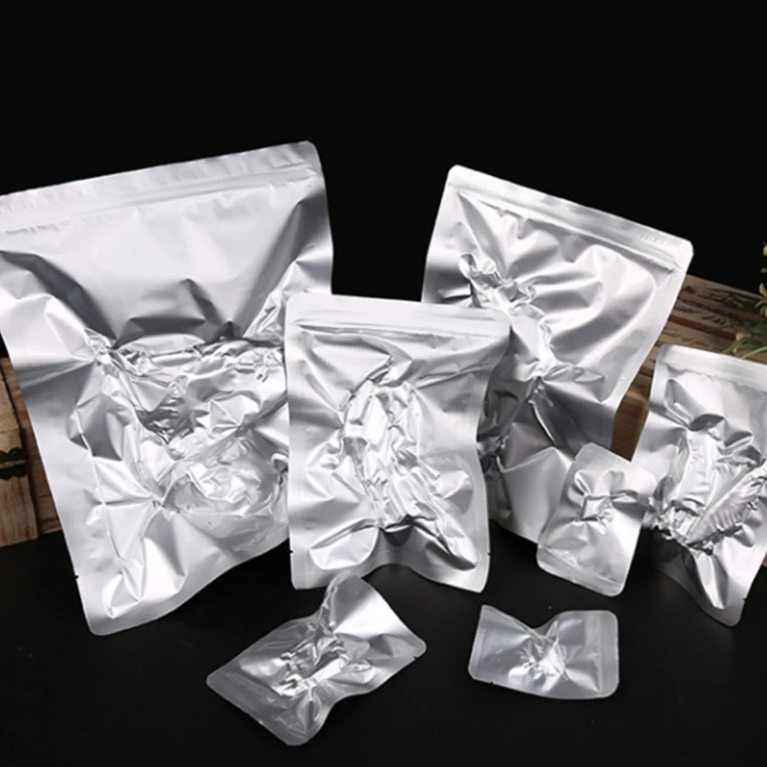 Transparent Food Vacuum Co-Extrusion Nylon Corn Meat Fish Sausage Packing Pouch Heat Sealer Retort Compression Packaging PA/PE Plastic Storage Bag