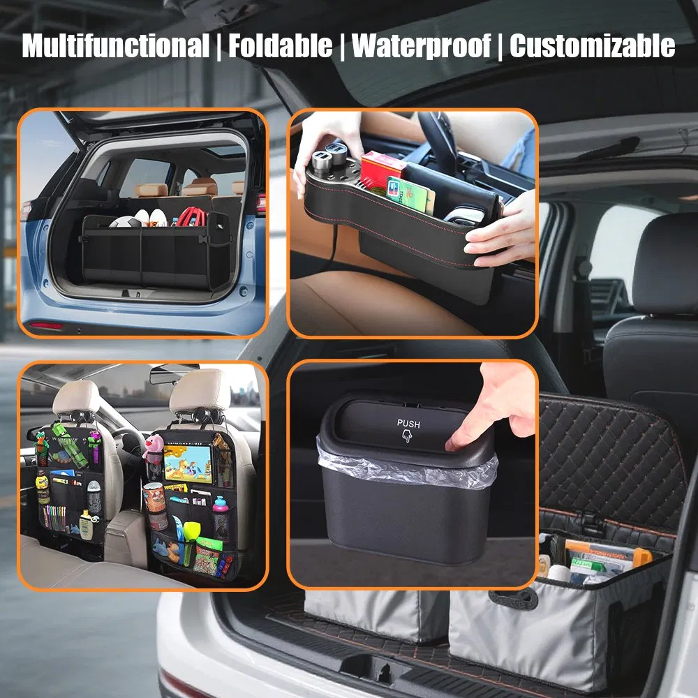 Large Collapsible Trunk Organizer for Effective Car Boot Storage Solution