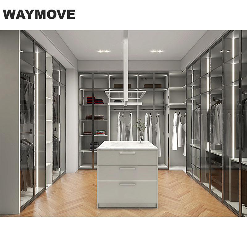 Waymove Modern Foldable and Extendable Dressing Placard Closet Organizer/Wardrobe Organizer for Bedroom Furniture Home Use