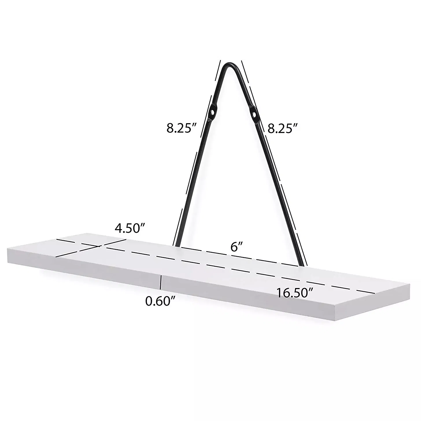 Wholesale Custom Floating Wooden Storage Shelf for Home Decoration